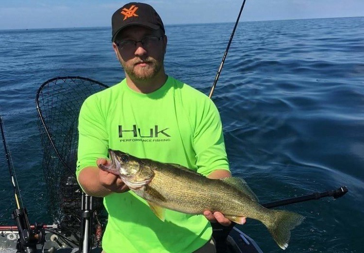 A picture of a Lake Erie Walleye